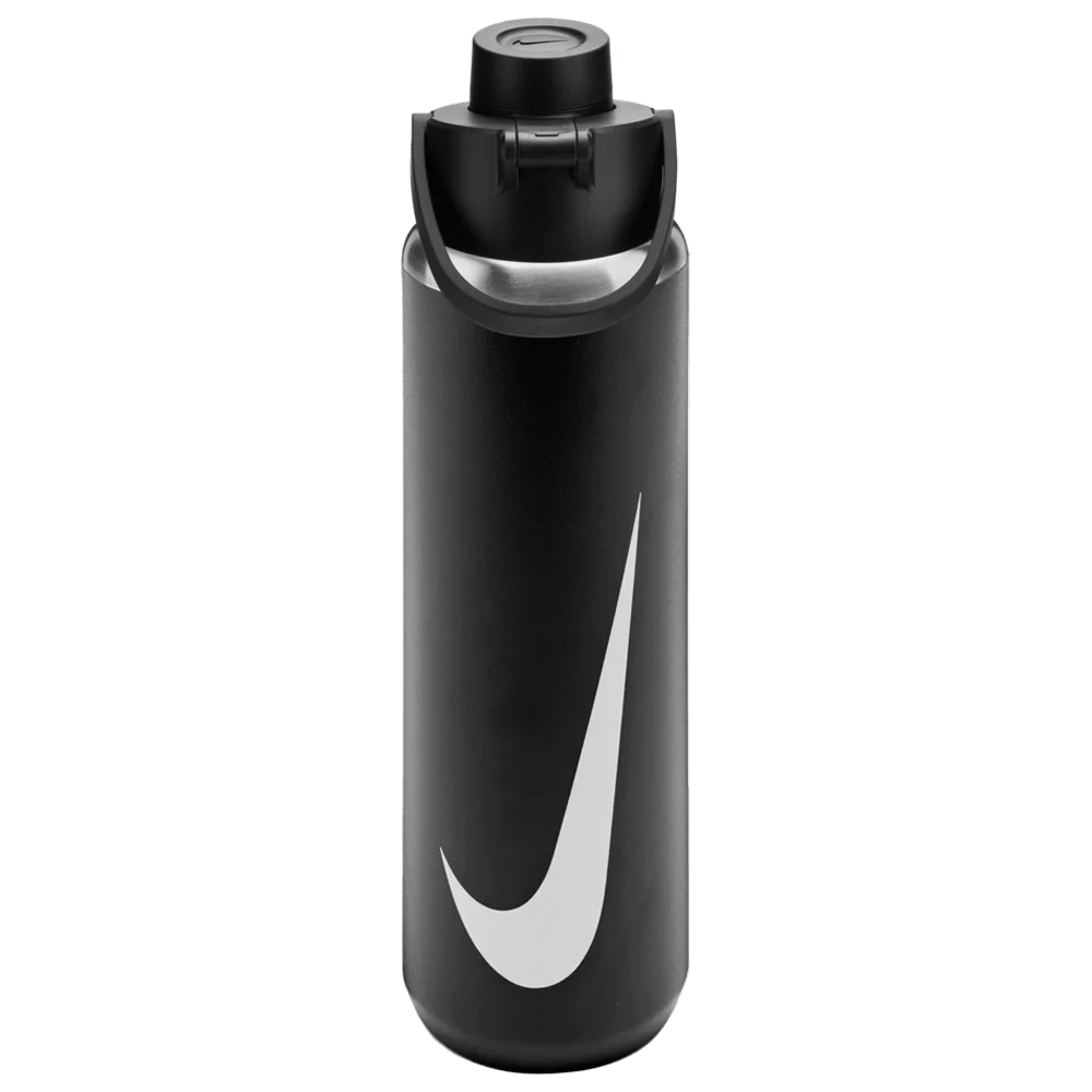Nike Unisex SS Recharge Chug Bottle 24 Oz RFSH Black Color