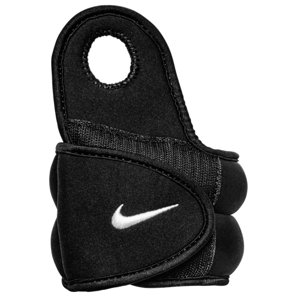 Nike Unisex Wrist Weights 2.5 Lb/1.1 Kg Each Black Color