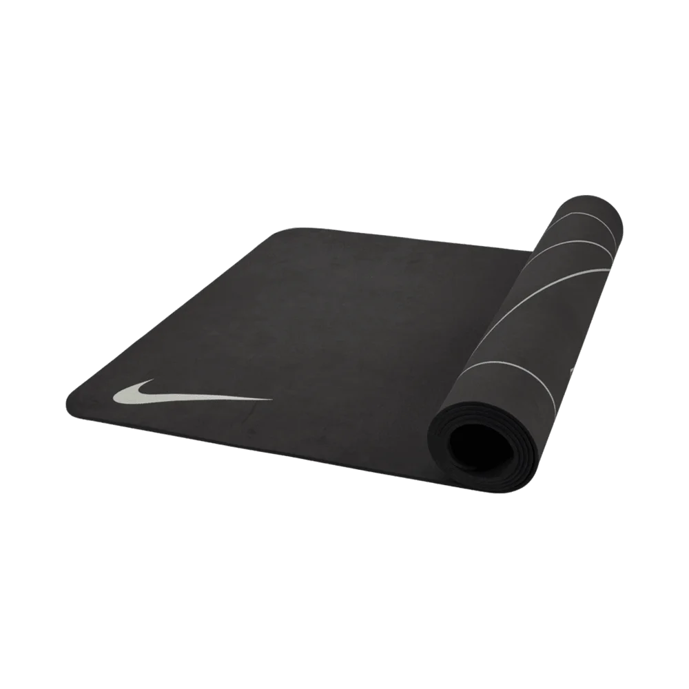 Nike Unisex Yoga Mat 4 Mm Reversible Black Color.