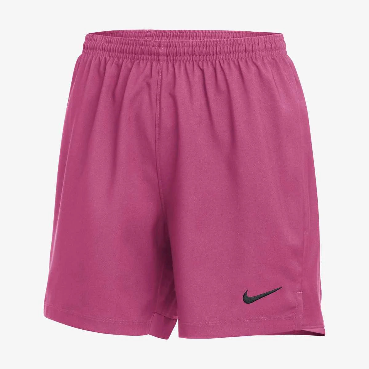 Nike Women's Dri-FIT Laser VI Soccer Shorts Pink Color.