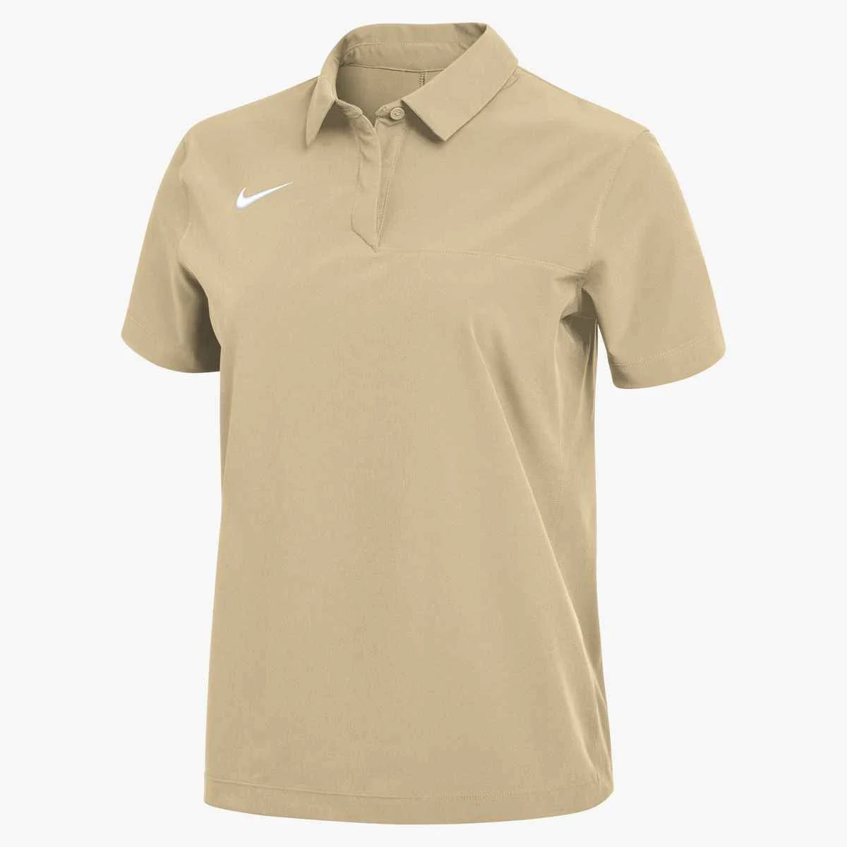 Nike Women's Dri-FIT Woven Polo (Stock) Khaki Color