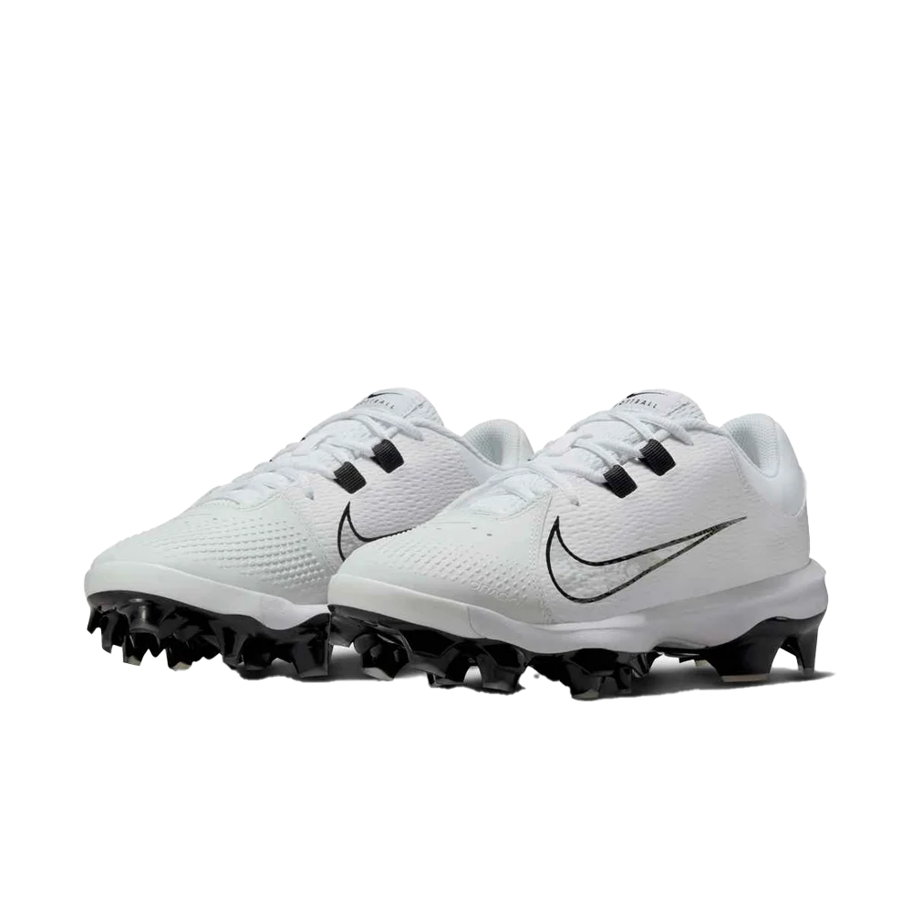 Nike Women's Hyperdiamond 4 Pro MCS Softball Cleats White Color