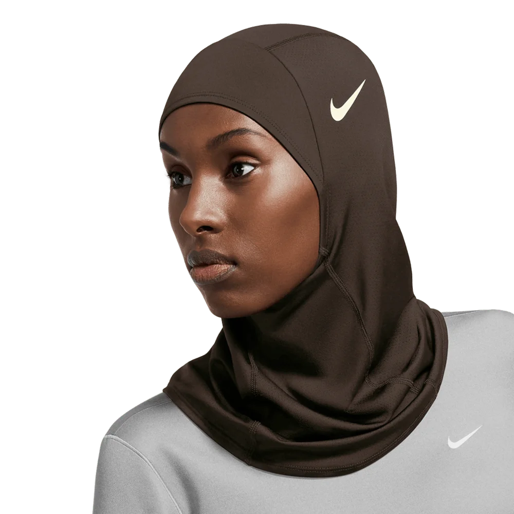 Nike Women's Pro Hijab 2.0 Brown Color