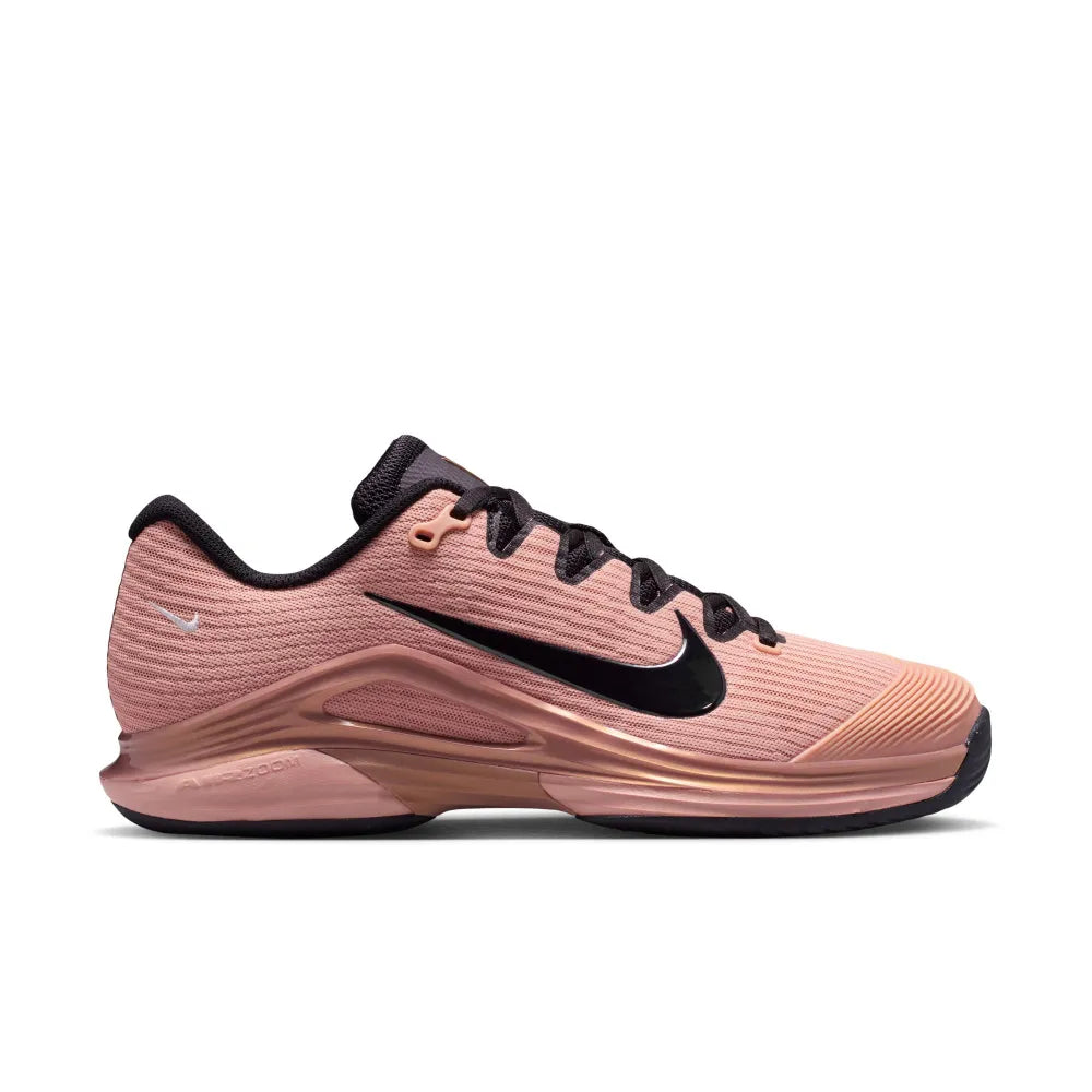 Nike Women's Vapor 12 PRM Hard Court Tennis Shoes Brown Color