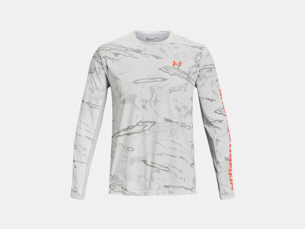 Men's UA Iso-Chill Shorebreak Camo Long Sleeve