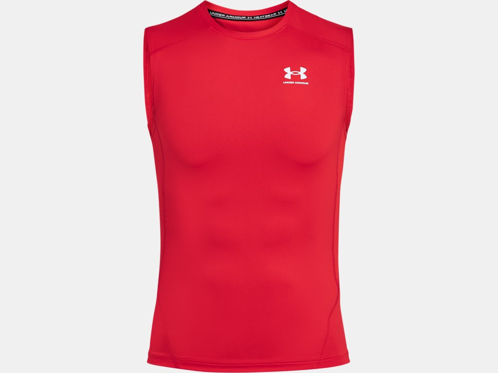 Men's HeatGear® Armour Sleeve Less