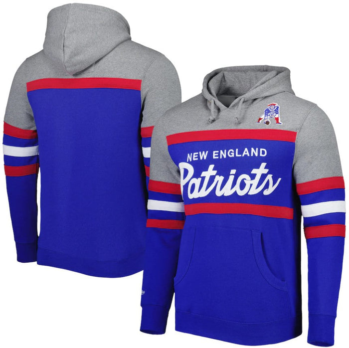 Sudadera con capucha de entrenador en jefe de los New England Patriots de Mitchell & Ness