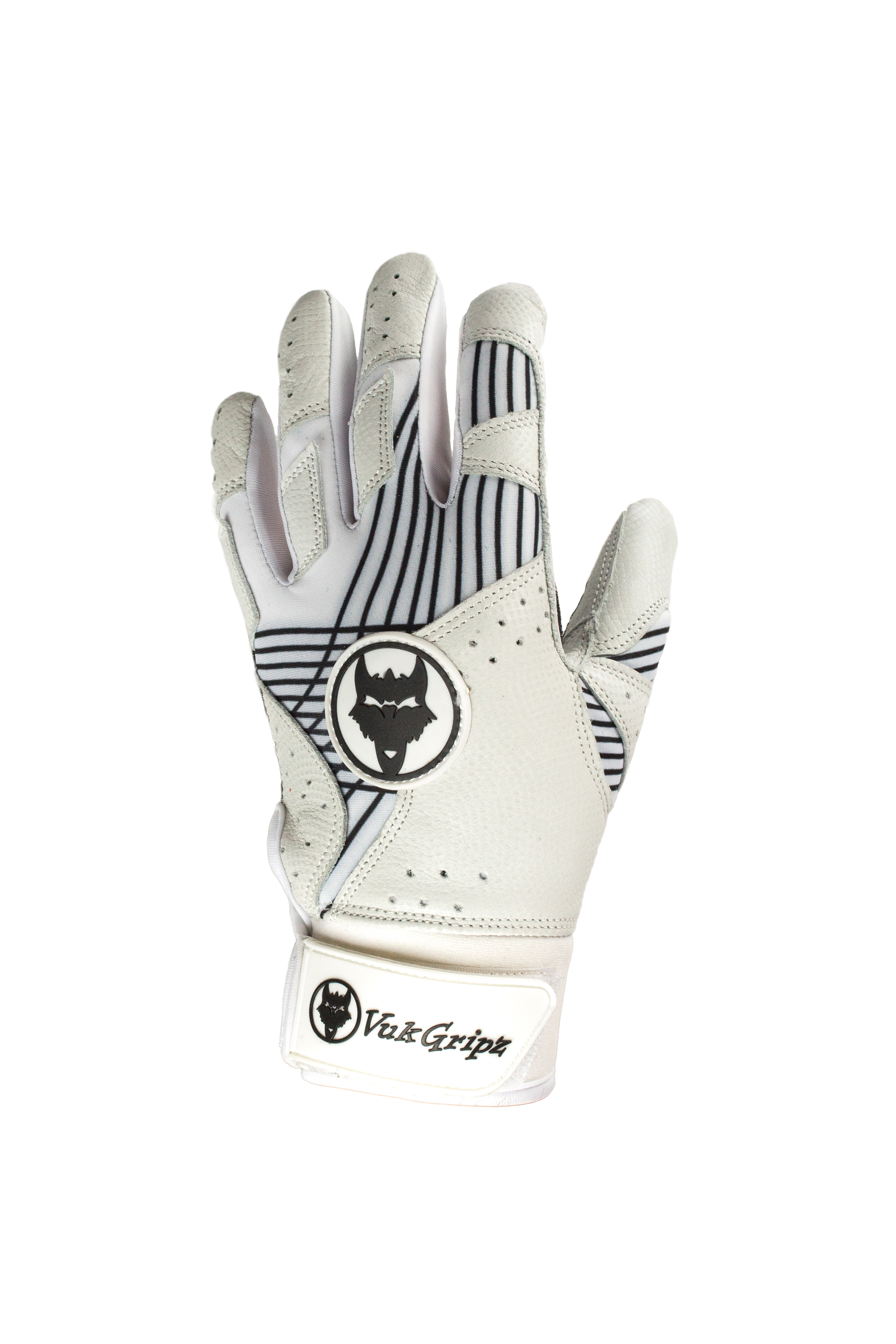 Prowler White Batting Gloves