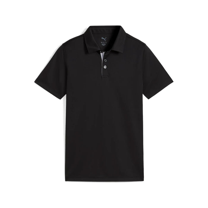 Puma Golf Boy's Pure 2.0 Polo Black color