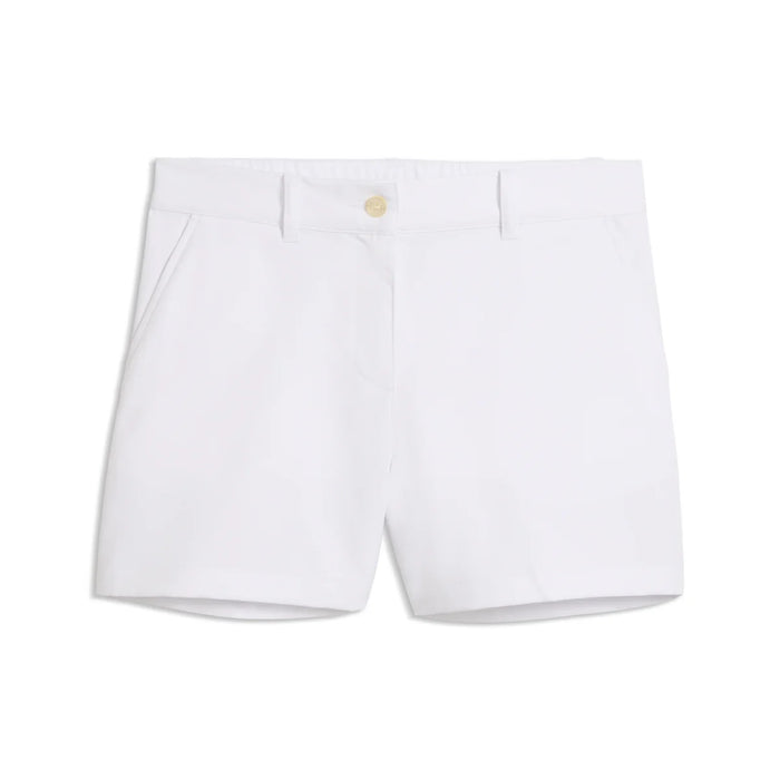 Puma Golf Girl's Classic Golf Shorts white color.