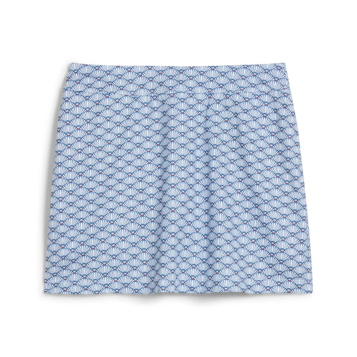Puma Golf Girls Scallop Knit Skirt Blue Color