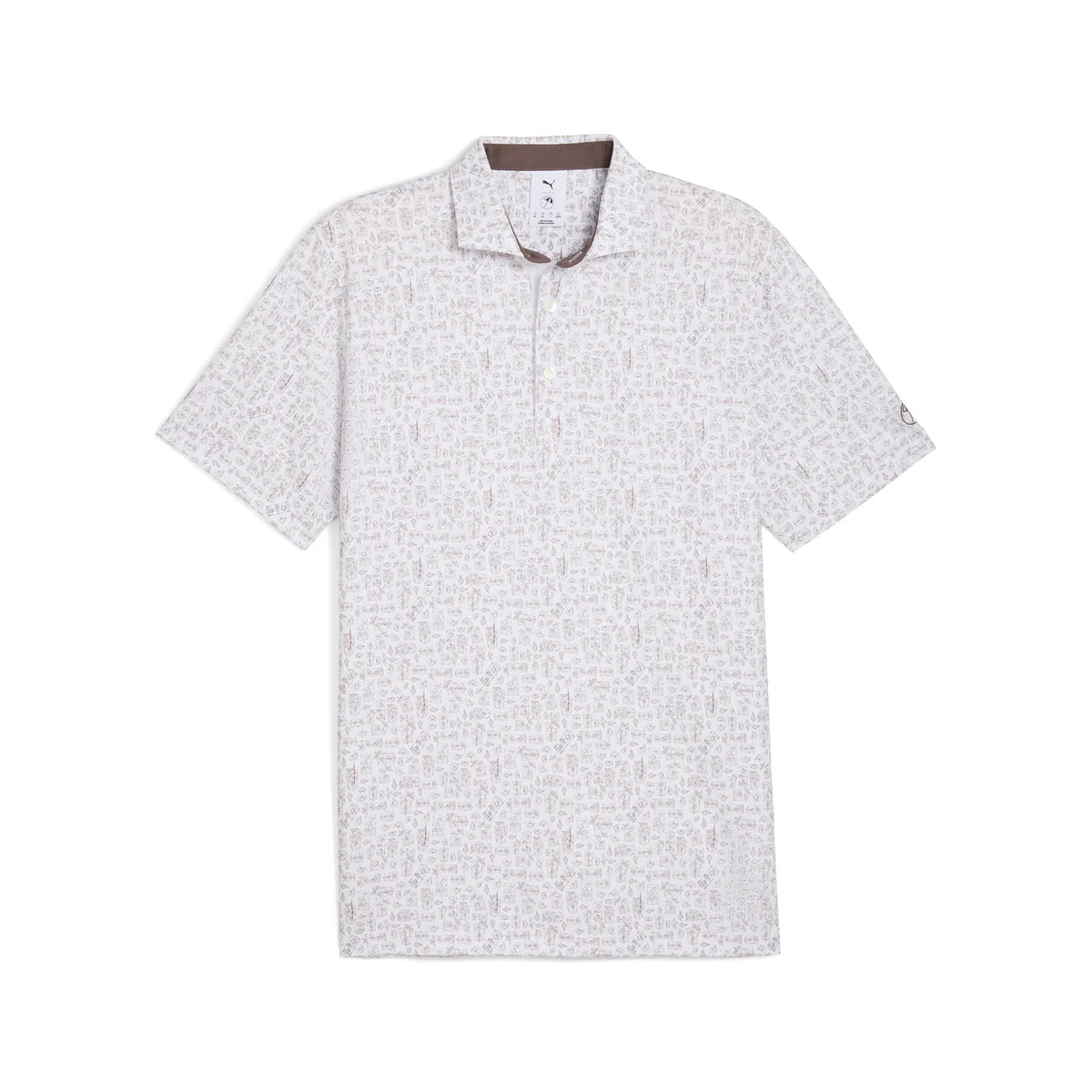 Puma Golf Men's AP Sketch Golf Polo