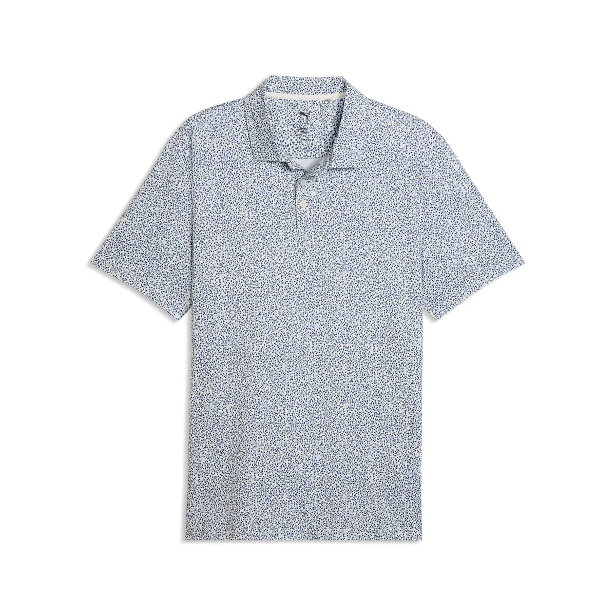Puma Golf Men's CLOUDSPUN Posy BN Polo White Color