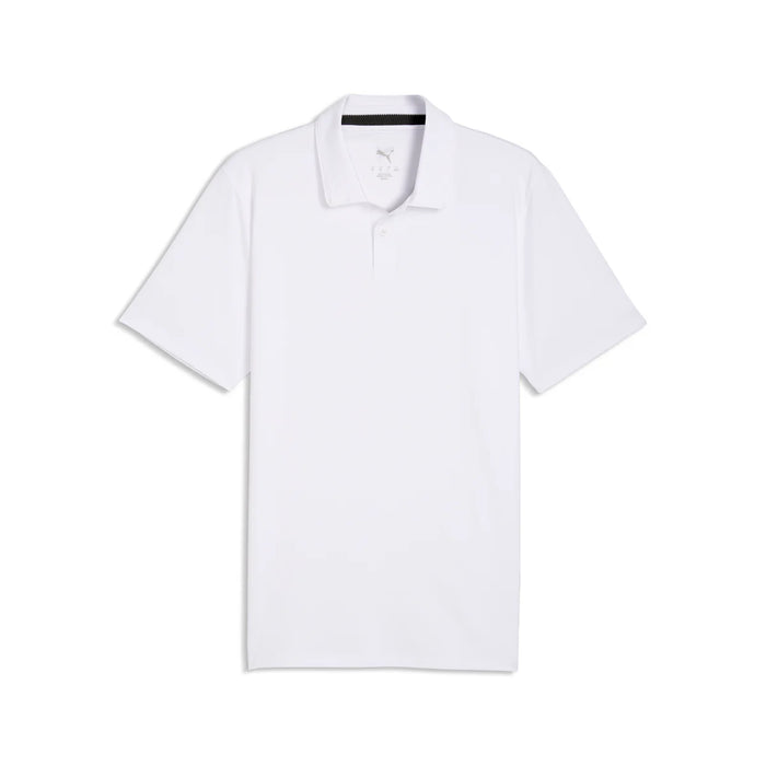 Puma Golf Men's MATTR Brigade 2.0 BN Polo White Color