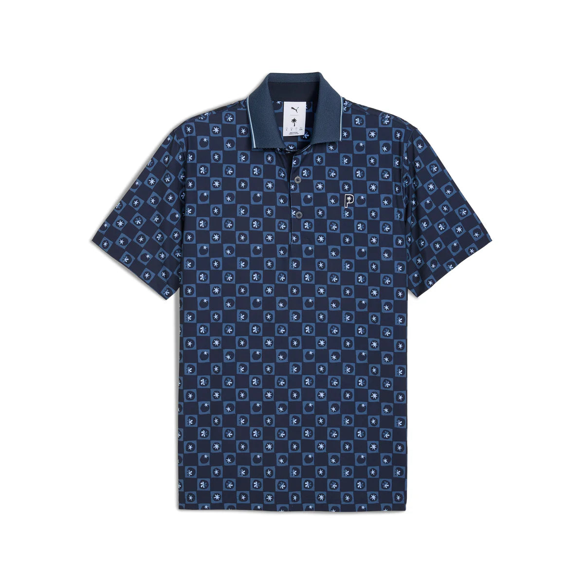 Puma Golf Men's PTC Micro Golf Polo Navy Color