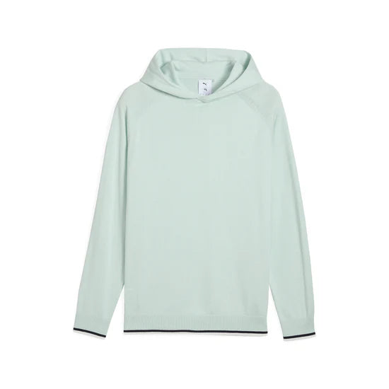 Puma Golf Puma X Ap Knit Hoodie Green Color