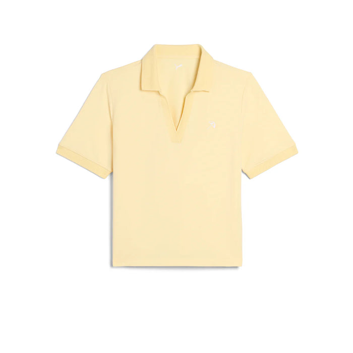 Puma Golf Women's AP Modalon Golf Polo yellow color.