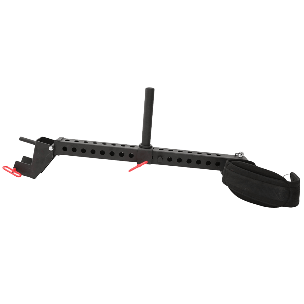 Sentadilla con cinturón en rack (colectiva)