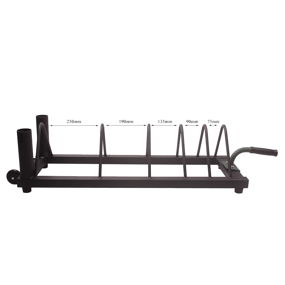 Weight Storage Rack w/ Bar Sleeves (Collective)