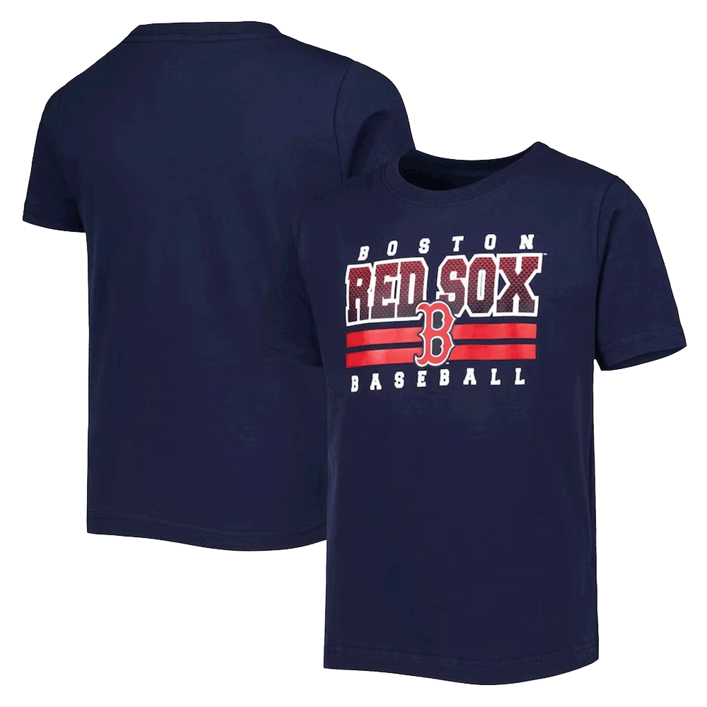 Boston Red Sox Navy Blue Youth T-Shirt