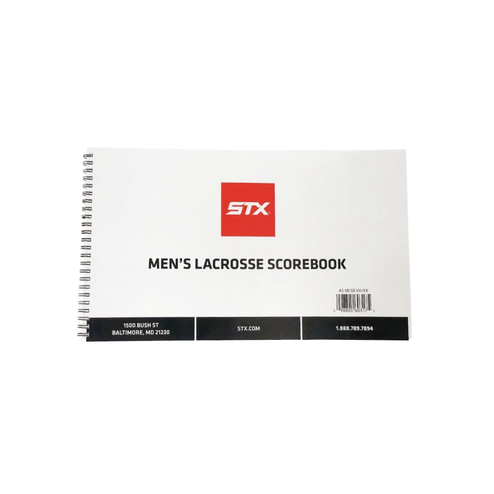 Libro de puntuaciones de lacrosse masculino de STX