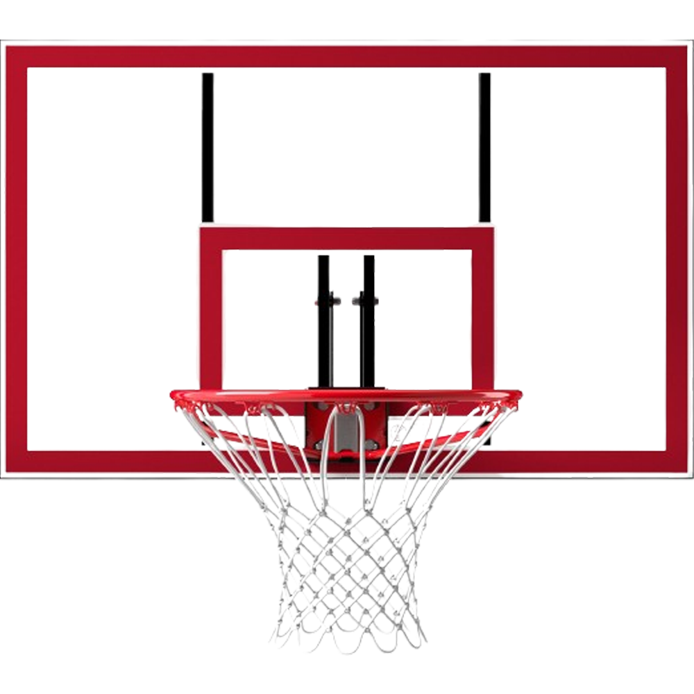 Shatter-proof Polycarbonate Backboard & Rim Combo