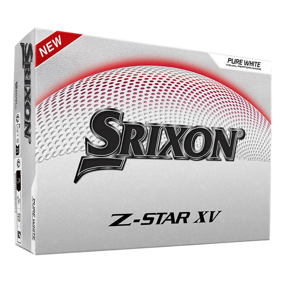 Srixon Z-Star XV Golf Balls White Color