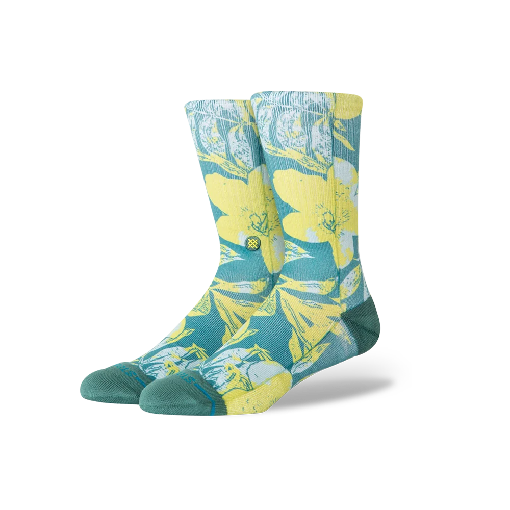 Stance Lihue Crew Green color