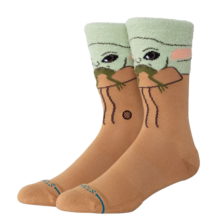 Stance Unisex Grogu Hungry Crew Green Color