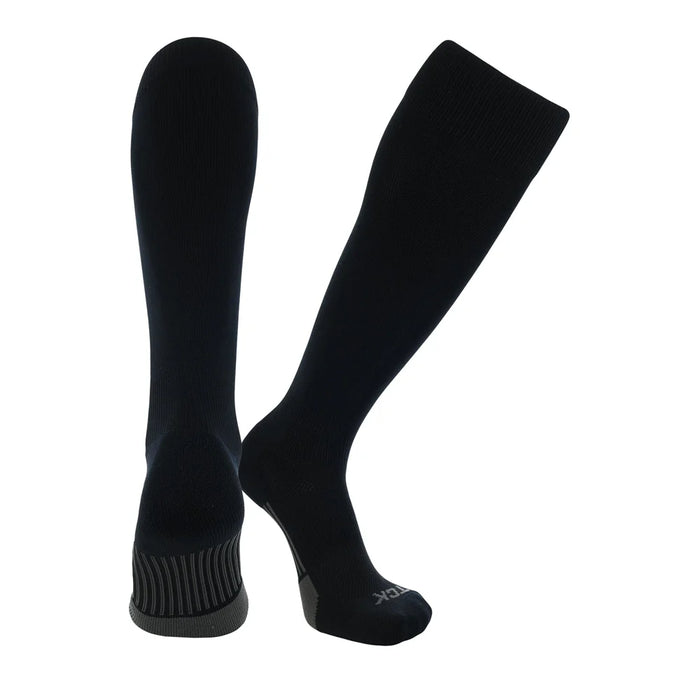 TCK Elite Performance Baseball Socks Dugout Solid - Pack of 3 Black Color
