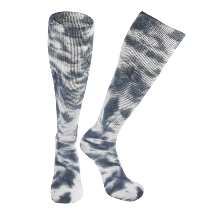 TCK Tie Dye Multisport Tube Socks Soccer Softball Pack of 3 Black color