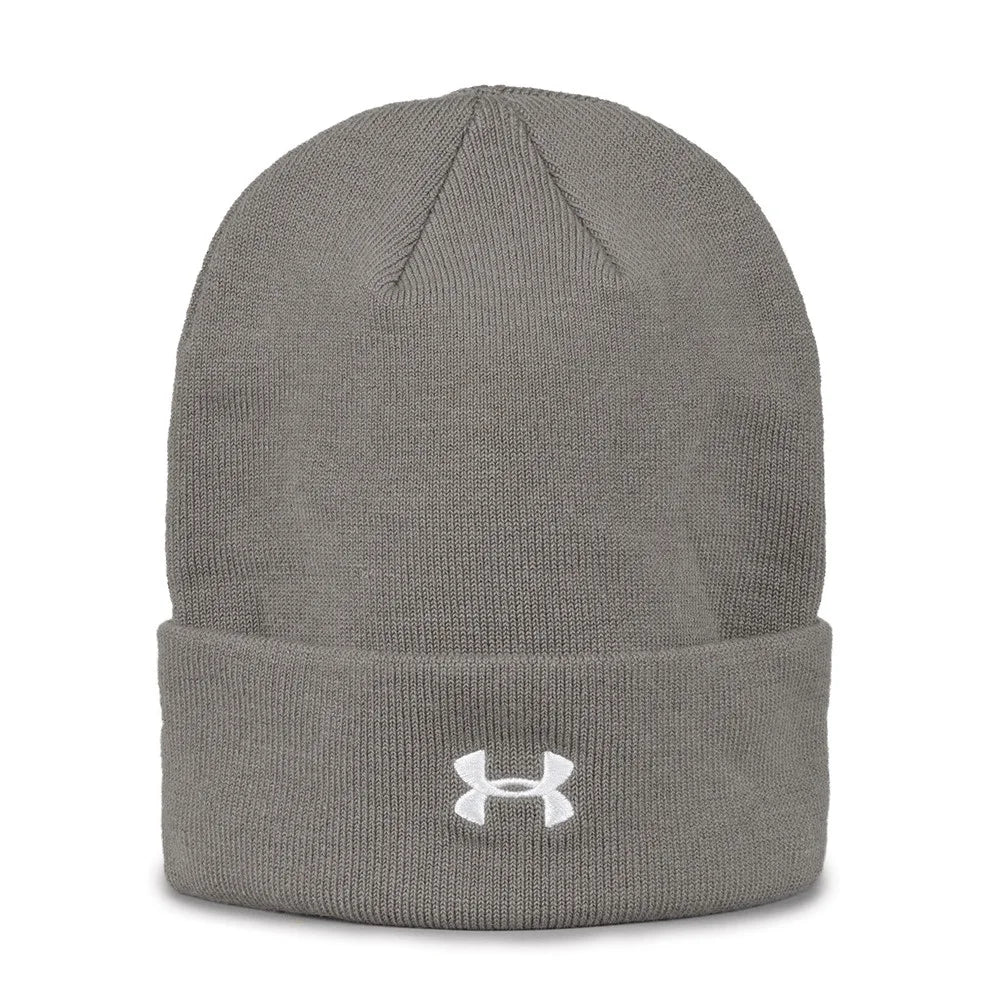 UAB431 Rollup Knit Beanie Grey Color.