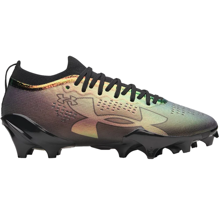 UA Men's Blur Pro Football Cleats black Color