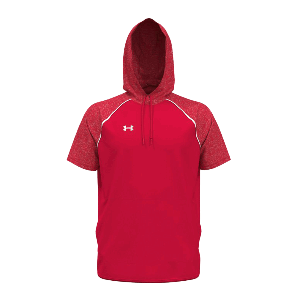 UA Men's Command Warmup Short Sleeve Hood