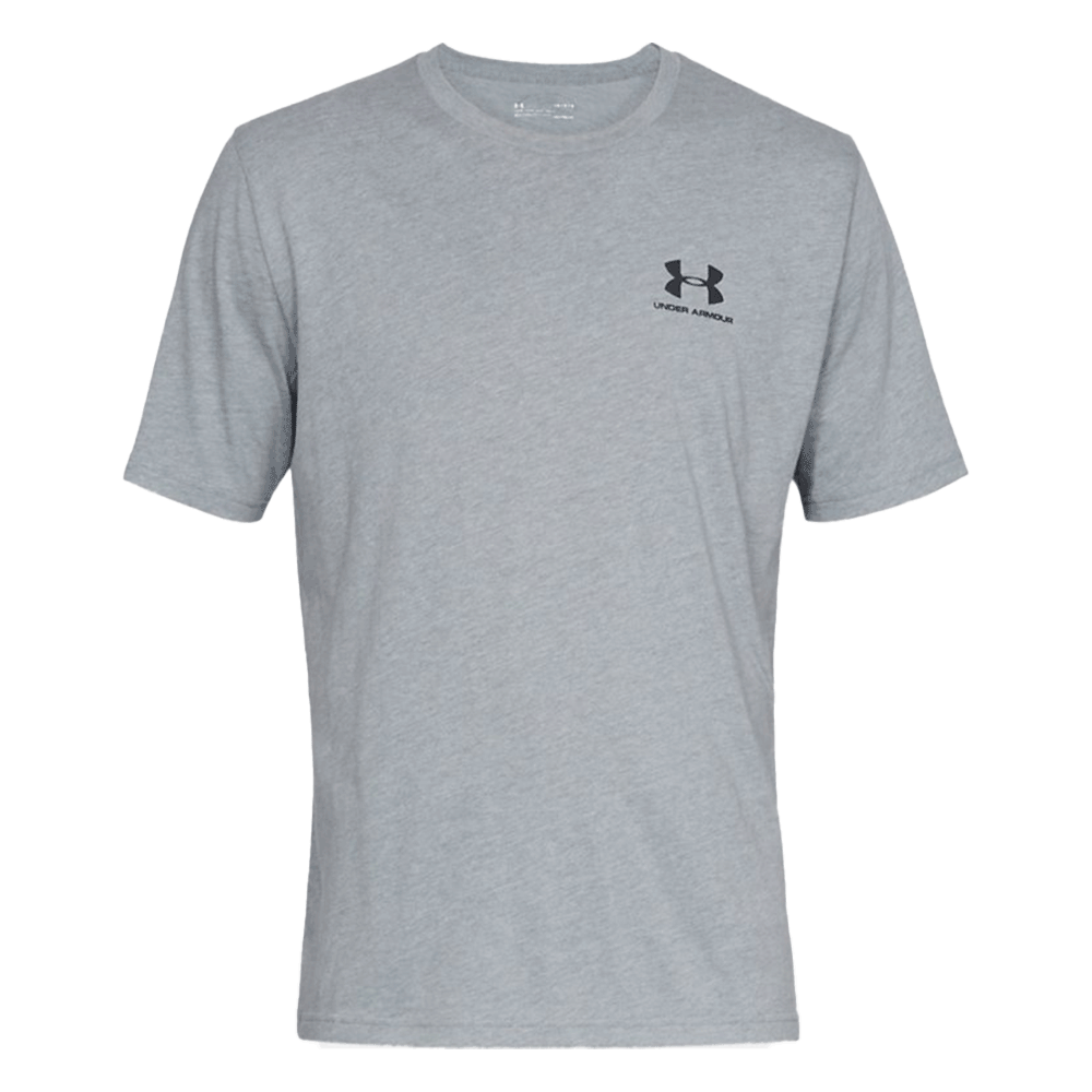 Camisa deportiva de manga corta UA Sportstyle con pecho izquierdo para hombre