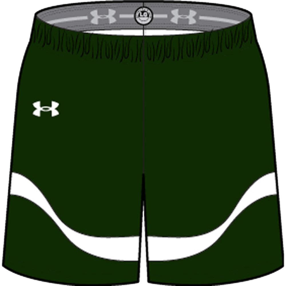 Forest Green / White / White