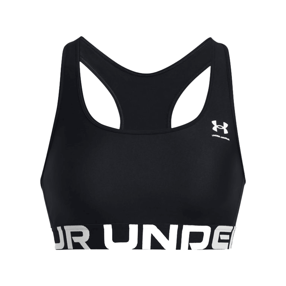 UA Women's HeatGear® Armour Mid Branded Sports Bra