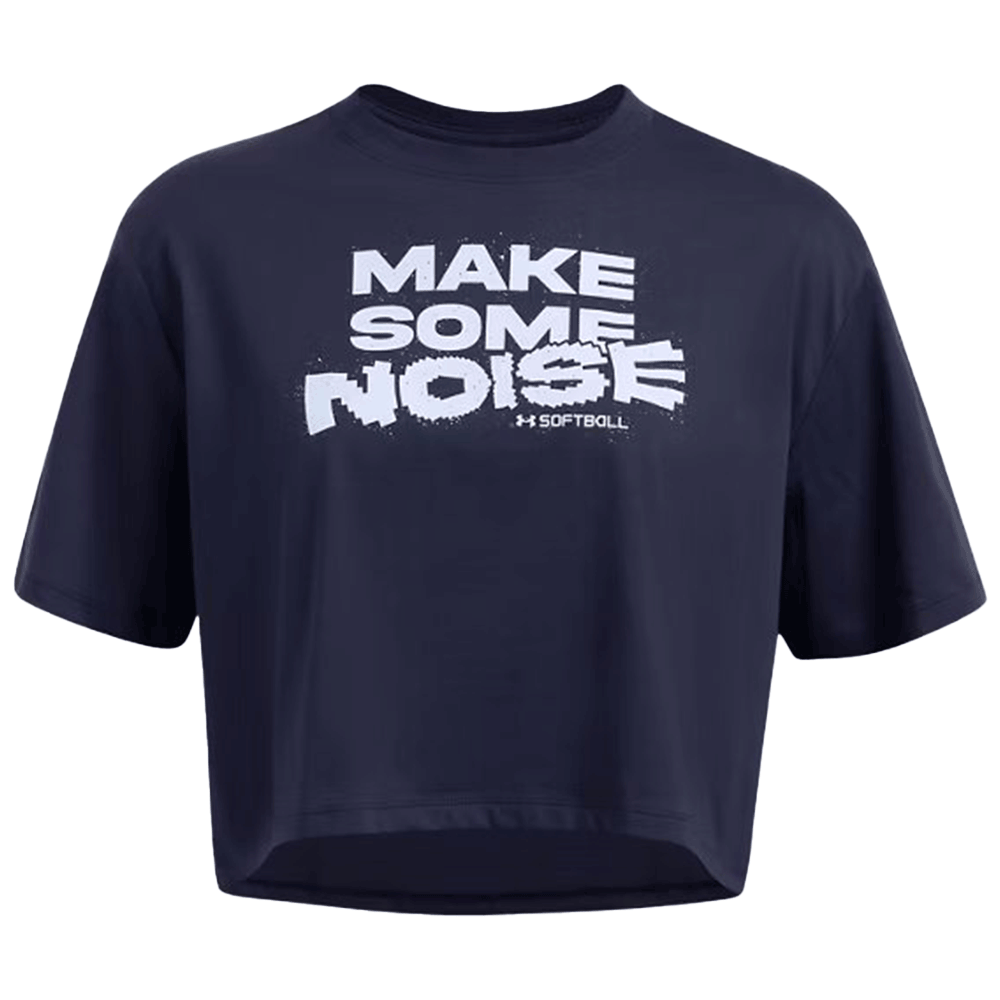 Camiseta de manga corta UA Make Noise para mujer