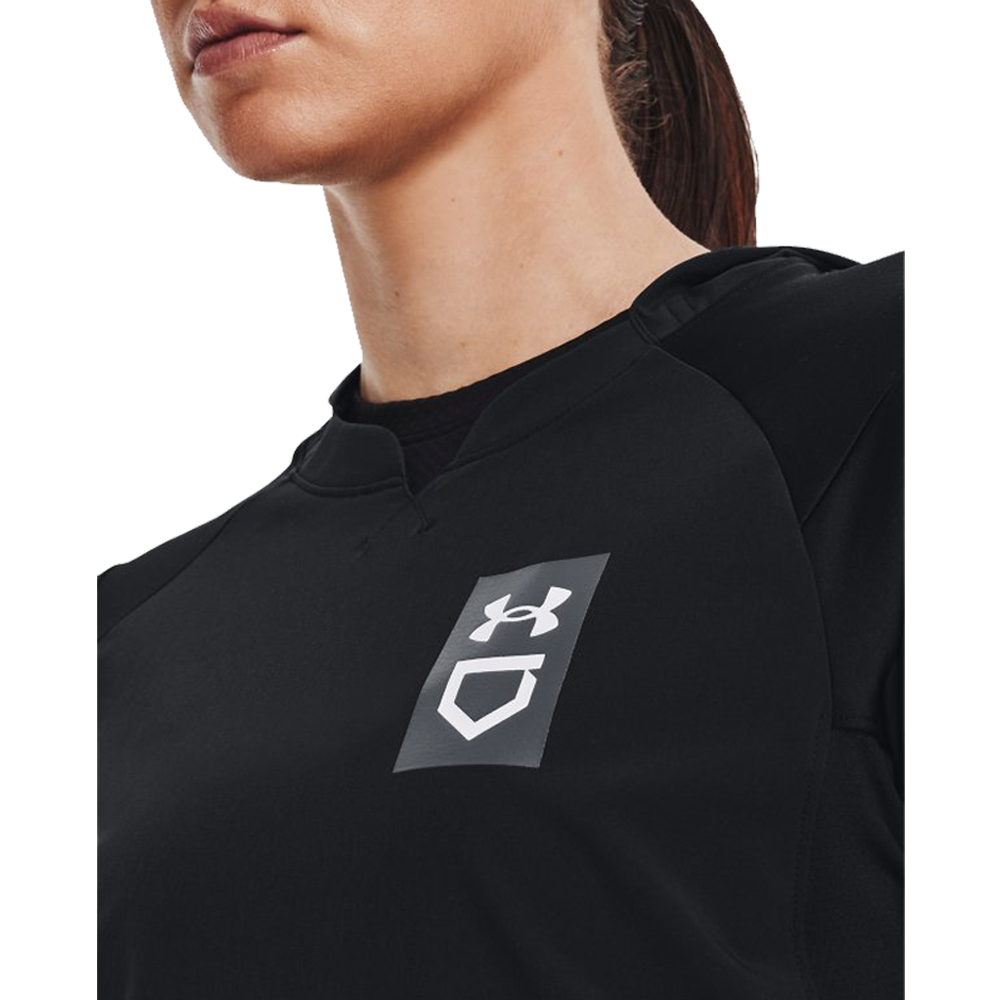 Chaqueta de jaula de sóftbol para mujer UA