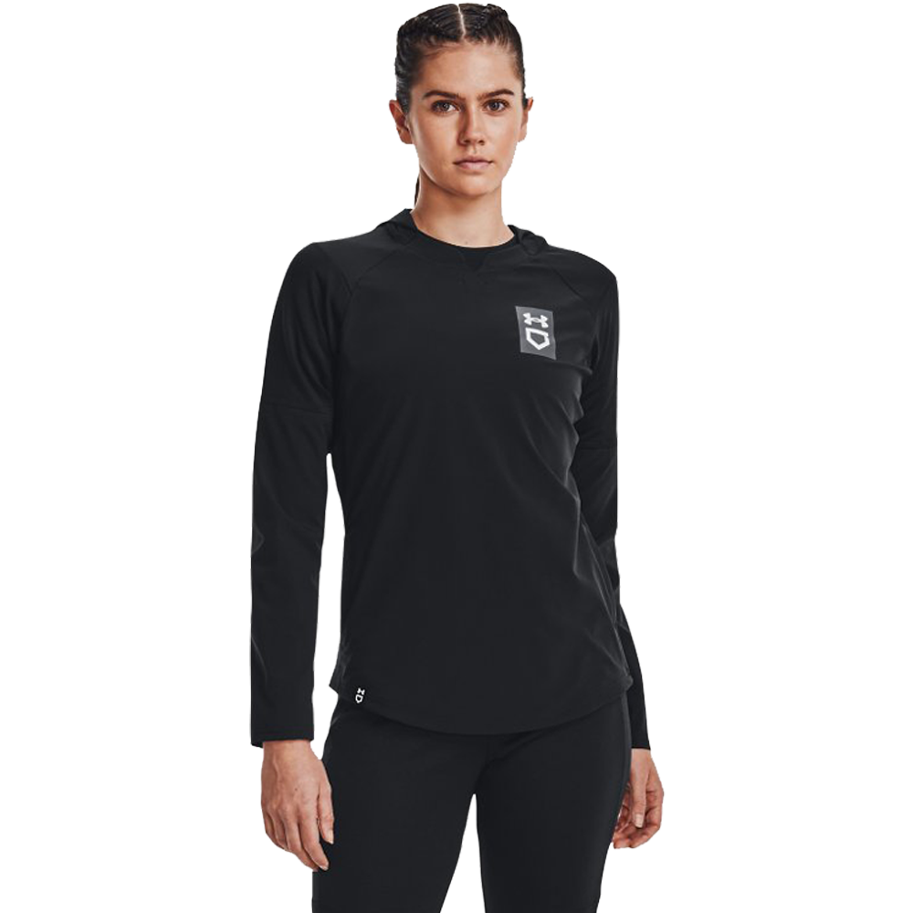 Chaqueta de jaula de sóftbol para mujer UA