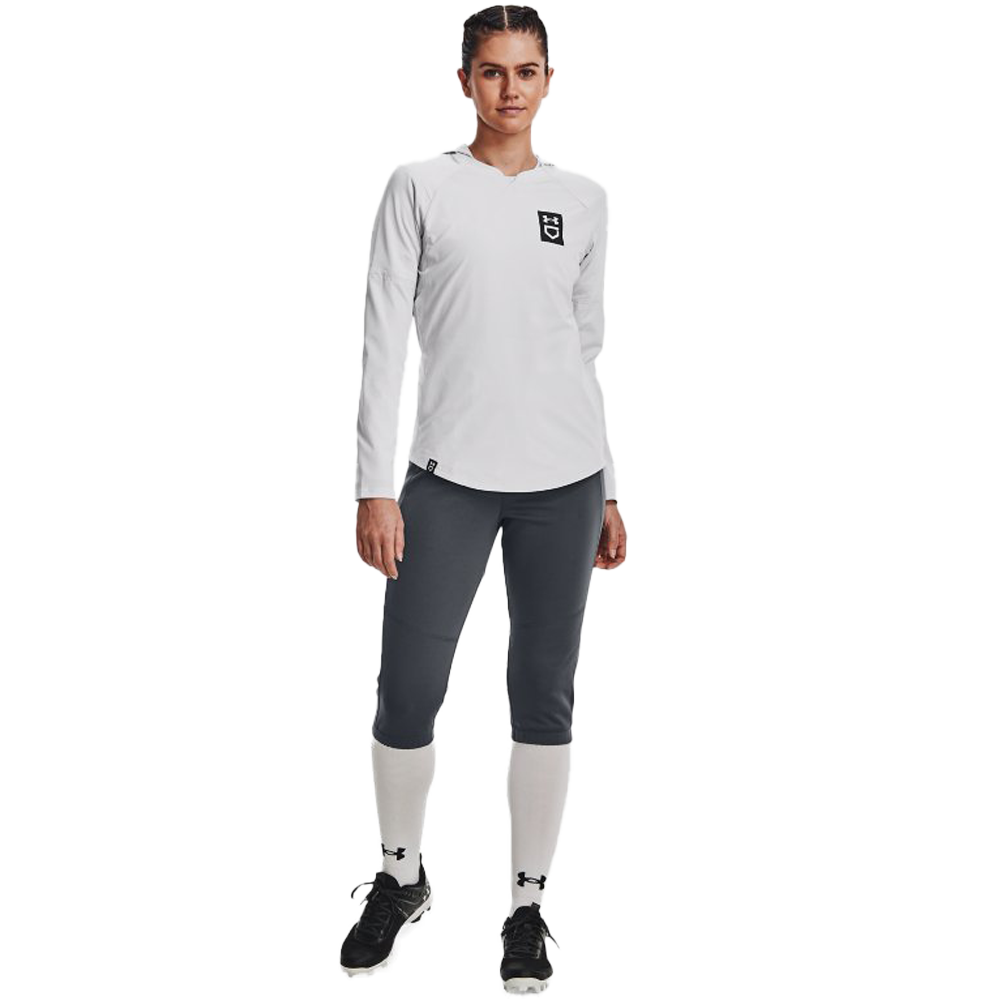 Chaqueta de jaula de sóftbol para mujer UA