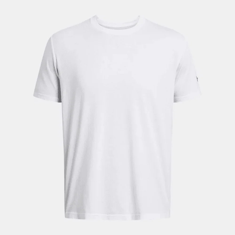 UA Men's Athletics Short Sleeve White Color