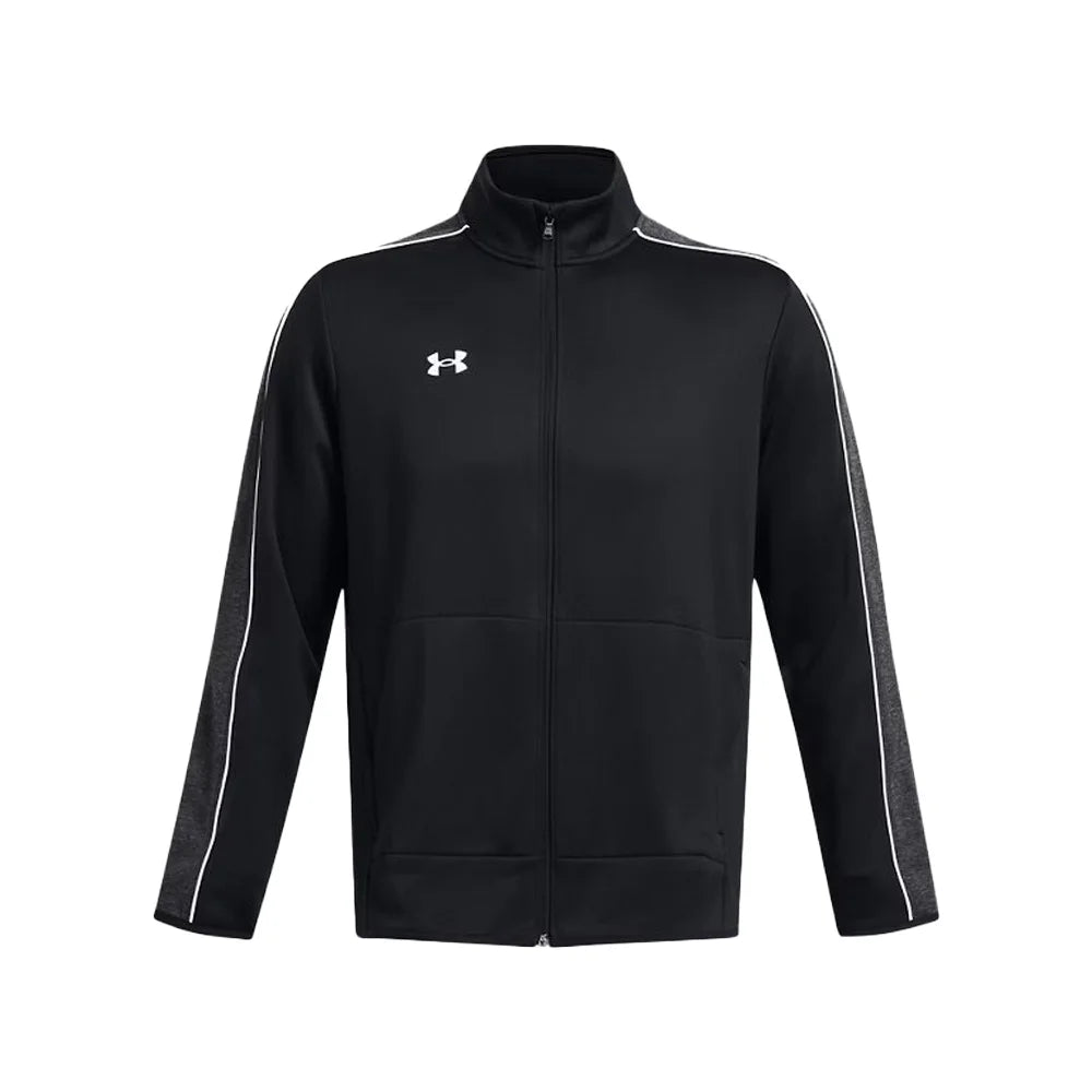 UA Men's Command Warm-Up Full Zip Black Color.
