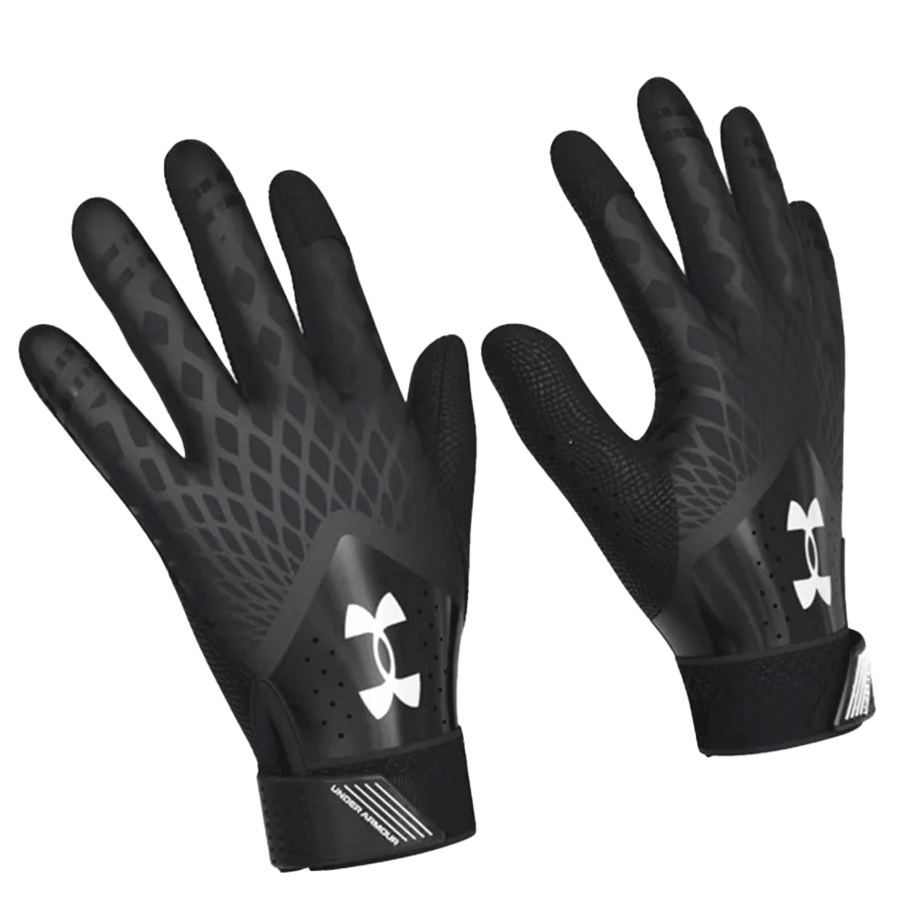 2023 Under Armour Boys UA Clean Up Baseball YOUTH Batting Gloves USA LE