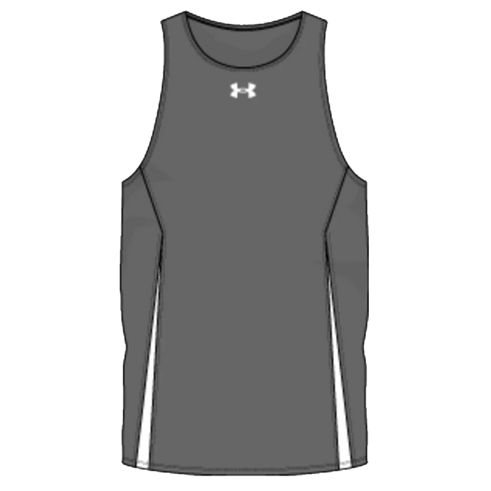 UA Youth stock pace singlet Grey color