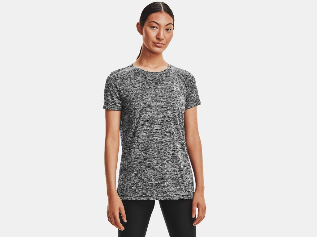 Women's UA Tech™ Twist T-Shirt 1277206-001 – Mann Sports Outlet