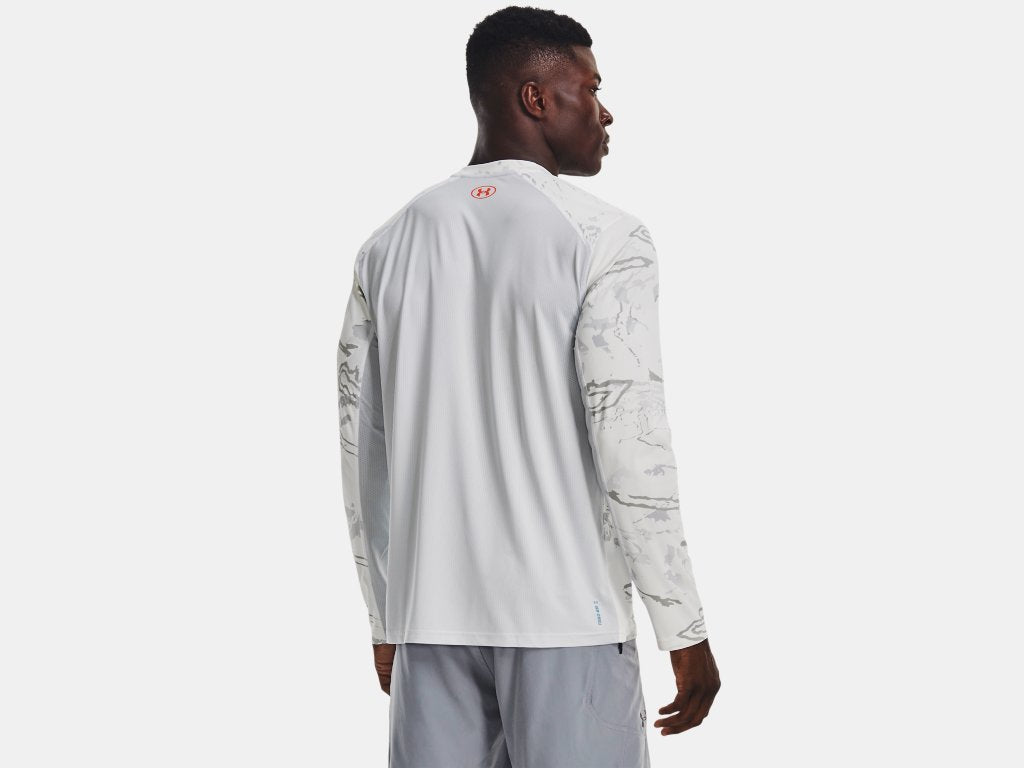Men's UA Iso-Chill Shorebreak Camo Long Sleeve