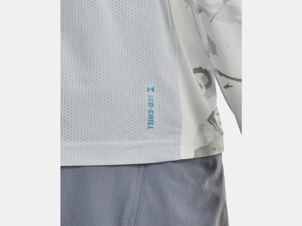 Men's UA Iso-Chill Shorebreak Camo Long Sleeve