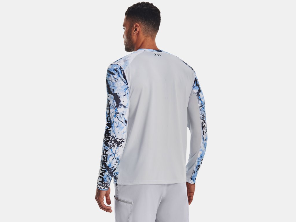 Men's UA Iso-Chill Shorebreak Camo Long Sleeve