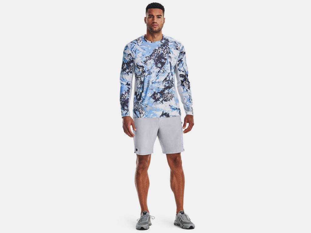 Men's UA Iso-Chill Shorebreak Camo Long Sleeve